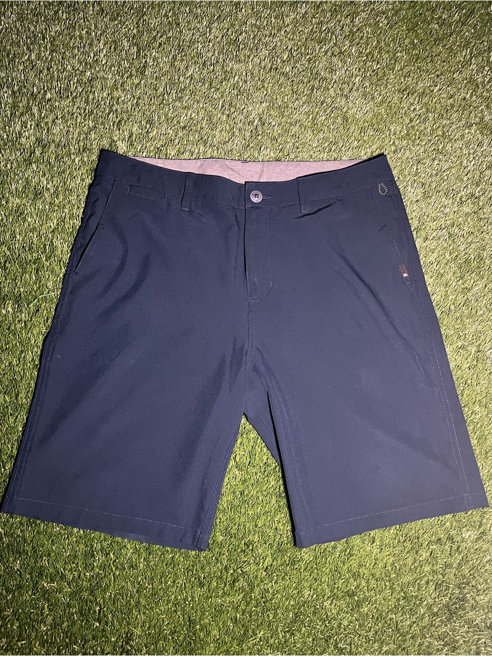 Men's 33 Quiksilver Navy Amphibian Water Shorts
